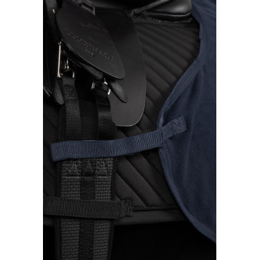 Manta polar de ejercicio 2 en 1 Horze Marino Azul marino