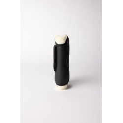 Guarniciones con piel sintética Horze Armour Airflow Negro