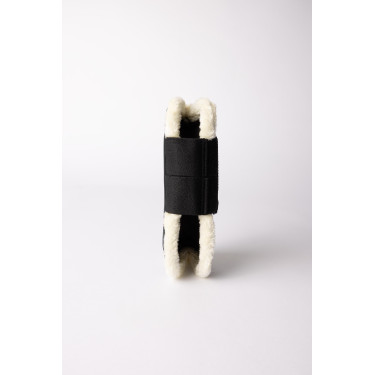 Guarniciones con piel sintética Horze Armour Airflow Negro