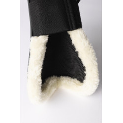 Guarniciones con piel sintética Horze Armour Airflow Negro