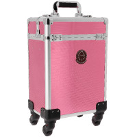 Caja de limpieza con ruedas Je t'aime Equithème Rosa / plata Caja de limpieza con ruedas Je t'aime Equithème Rosa / plata