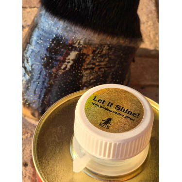 Aceite para cascos Kevin Bacon's con purpurina