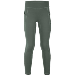 Legging doublé polaire RIDING WORLD - Volga - Enfant Gris verde