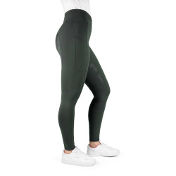 Legging de equitación EQUITHÈME – Fanny Caqui Kaki