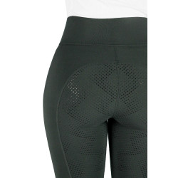 Legging de equitación EQUITHÈME – Fanny Caqui Kaki
