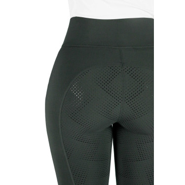 Legging de equitación EQUITHÈME – Fanny Caqui Kaki