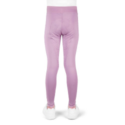 Legging Infantil Flora “Je T’aime” – Equithème Malva Violeta Legging Infantil Flora “Je T’aime” – Equithème Malva Violeta