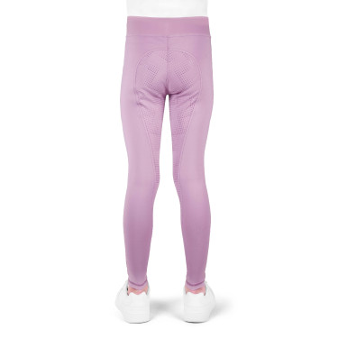 Legging Infantil Flora “Je T’aime” – Equithème Malva Violeta Legging Infantil Flora “Je T’aime” – Equithème Malva Violeta