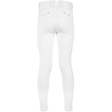 Pantalón de equitación RIDING WORLD River – Infantil Blanco