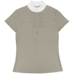 Polo de concurso EQUITHÈME – Suzanne Gris pardo Marr&amp;amp;amp;oacute;n