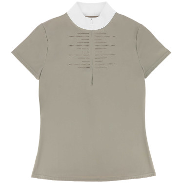 Polo de concurso EQUITHÈME – Suzanne Gris pardo Marr&amp;amp;amp;oacute;n