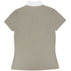 Polo de concurso EQUITHÈME – Suzanne Gris pardo Marr&amp;amp;amp;oacute;n