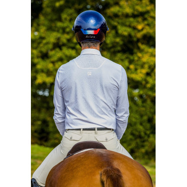 Polo de concurso de manga larga EQUITHÈME – Adrien Blanco