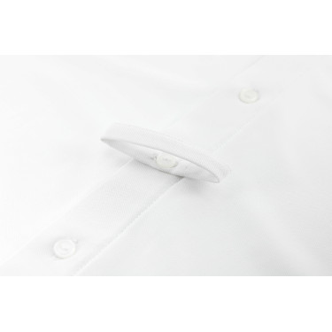 Camisa de concurso de manga larga EQUITHÈME – Milan Blanco