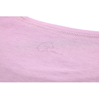 Camiseta “Je t’aime” para niños y júnior – EQUITHÈME Bonnie Malva Violeta