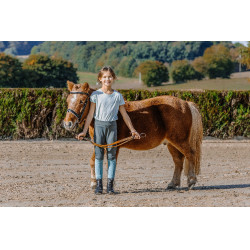 Camiseta “Je t’aime” para niños y júnior – EQUITHÈME Bonnie Verde / menta