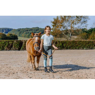 Camiseta “Je t’aime” para niños y júnior – EQUITHÈME Bonnie Verde / menta