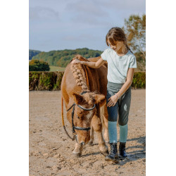 Camiseta “Je t’aime” para niños y júnior – EQUITHÈME Bonnie Verde / menta