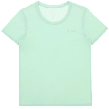 Camiseta “Je t’aime” para niños y júnior – EQUITHÈME Bonnie Verde / menta