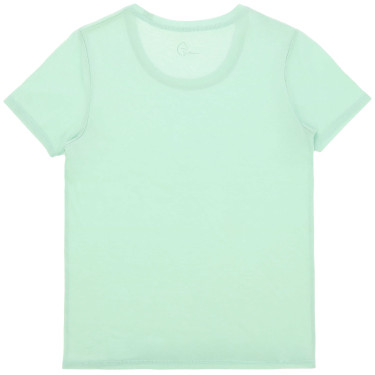 Camiseta “Je t’aime” para niños y júnior – EQUITHÈME Bonnie Verde / menta