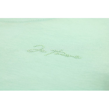 Camiseta “Je t’aime” para niños y júnior – EQUITHÈME Bonnie Verde / menta