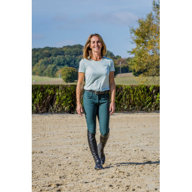 Camiseta “Je t’aime” EQUITHÈME – Bonnie Verde / menta