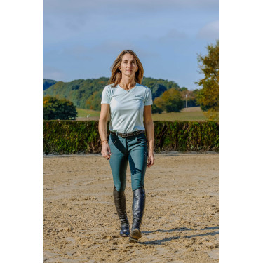 Camiseta “Je t’aime” EQUITHÈME – Bonnie Verde / menta