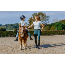 Camiseta “Je t’aime” EQUITHÈME – Bonnie Verde / menta