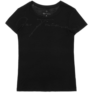 Camiseta “Je t’aime” – EQUITHÈME Tessie Negro