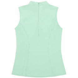 Camiseta sin mangas “Je t’aime” EQUITHÈME – Carla Verde / menta