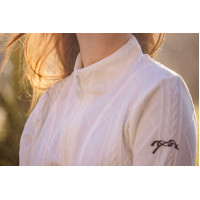 Sweat PENELOPE Violette Crudo Blanco