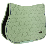 Manta de silla mixta Equithème Honey Verde claro