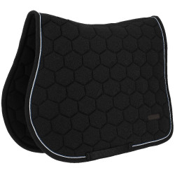 Manta de silla mixta Equithème Honey Negro