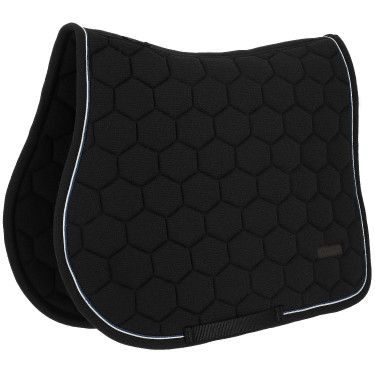 Manta de silla mixta Equithème Honey Negro