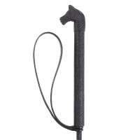 Fusta de montar Covalliero cabeza de caballo Negro