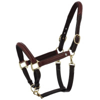 Cabezada de grooming de cuero aceitado Norton Spring Havana Marrón Cabezada de grooming de cuero aceitado Norton Spring Havana Marrón