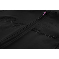 Chaqueta Je t'aime Equithème Ilona niña Negro