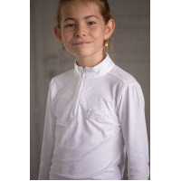 Polo de concurso Eden by Pénélope Bruges Mesh Blanco