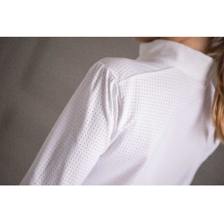 Polo de concurso Eden by Pénélope Bruges Mesh Blanco