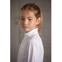 Polo de concurso Eden by Pénélope Bruges Mesh Blanco