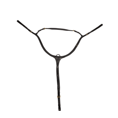 Pechopetral de puente largo Dy'on Colección D Negro