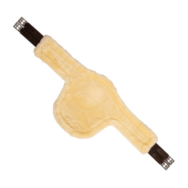 Cincha con borreguillo Kentucky Castaño Marr&amp;oacute;n