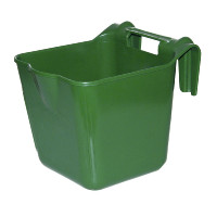 Comedero de puerta 13L Kerbl Verde Comedero de puerta 13L Kerbl Verde