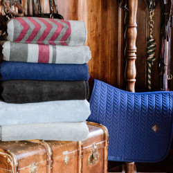 Manta Secante Cuadrada Heavy Kentucky Negro