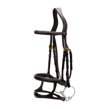 Brida Doble Muserola D Collection by Dy'on Negro