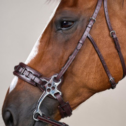 Brida Hackamore Colección US de Dy'on Marrón Marr&amp;amp;amp;oacute;n