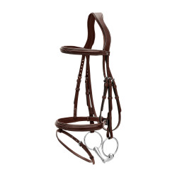 Brida Muserola Combinada Colección US de Dy'on Marrón Brida Muserola Combinada Colección US de Dy'on Marrón