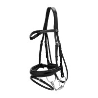 Brida Muserola Combinada Ancha Working By Dy'on Marrón Marr&amp;oacute;n