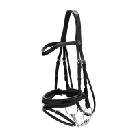 Brida Muserola Combinada Ancha Working By Dy'on Marrón