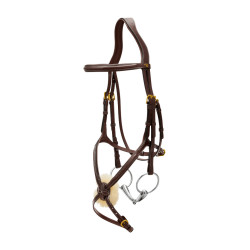 Brida Muserola Cruzada D Collection de Dy'on Marrón Marr&amp;oacute;n